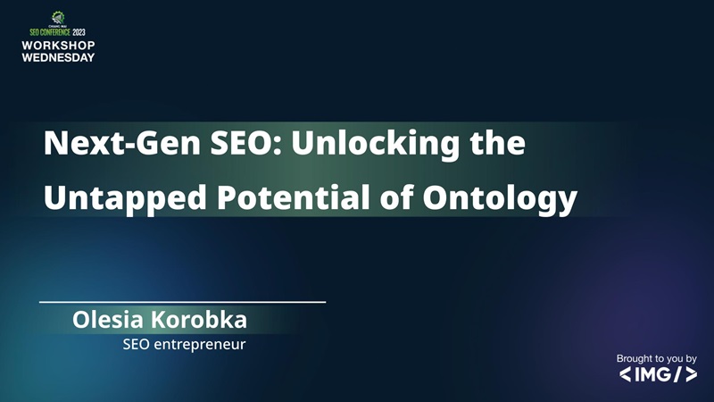 Olesia Korobka speaking at conferences